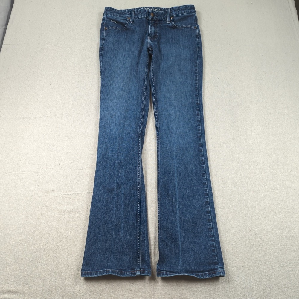 Kimes Ranch Jeans Womens 8 34 Blue Audrey Boot Cut Western Cowgirl Boho